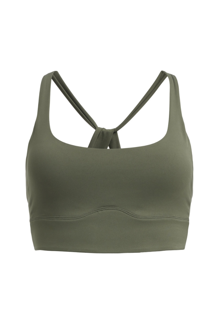 Rethinkit, Butter Soft Sports Bra Seinna, Dark Forest